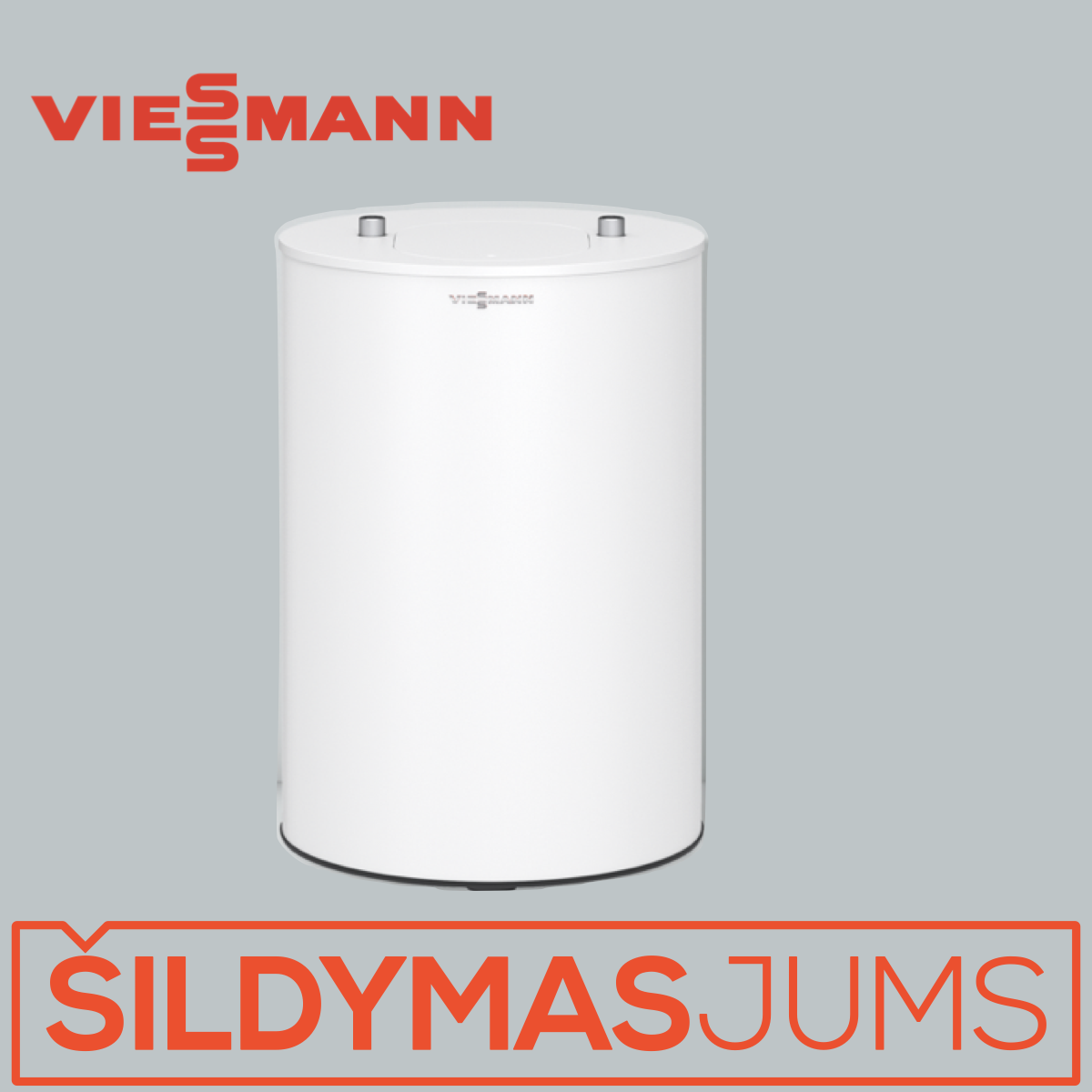 Vandens šildytuvas Viessmann Vitocell 100-W, tipas CUGA 100 litrų, Z018458 Vandens šildytuvas Viessmann Vitocell 100-W, tipas CUGA 100 litrų, Z018458